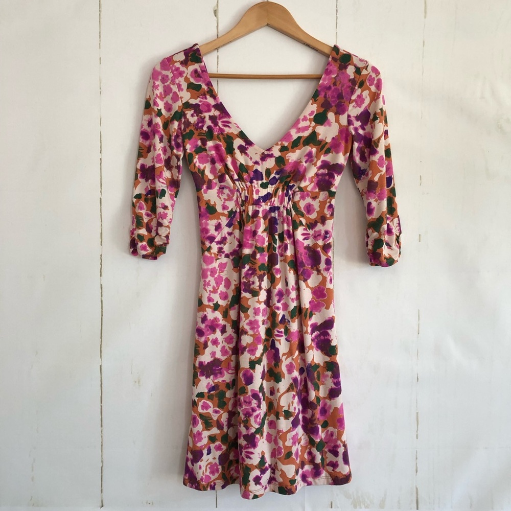 CAbi #110 Everybody Dress Hydrangea Print